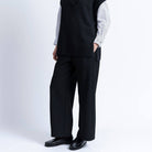 Xabal Trousers in Black by Loreak Mendian