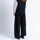 Xabal Trousers in Black by Loreak Mendian