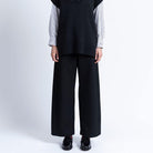 Xabal Trousers in Black by Loreak Mendian