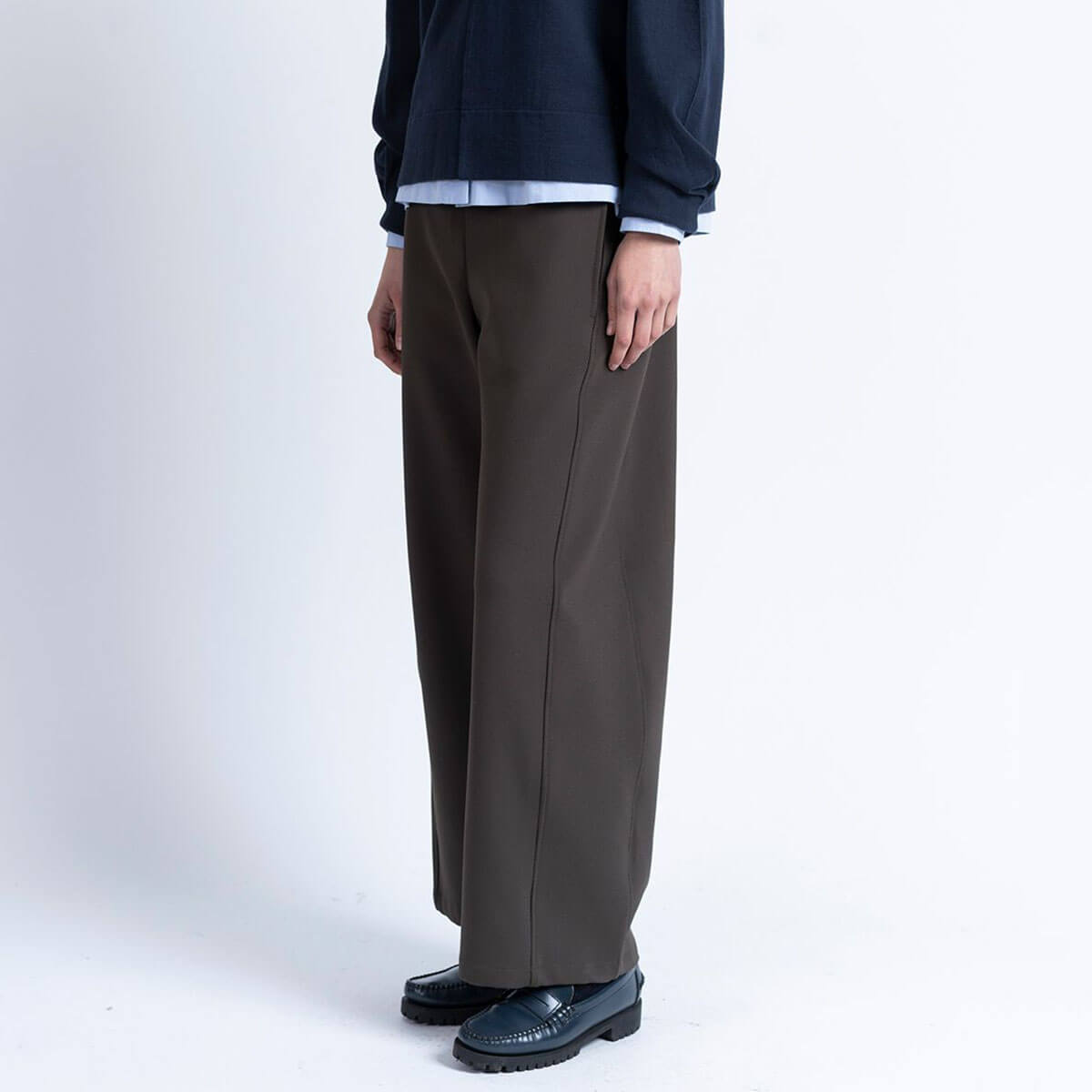 Xabal Trousers in Forest by Loreak Mendian