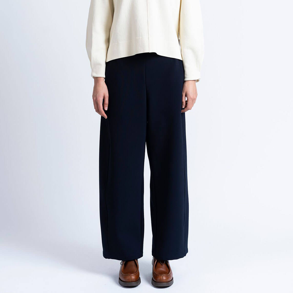 Xabal Trousers in Navy by Loreak Mendian
