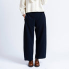 Xabal Trousers in Navy by Loreak Mendian
