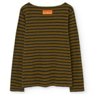 Bogak T-Shirt in Khaki / Navy by Loreak Mendian