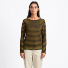 Bogak T-Shirt in Khaki / Navy by Loreak Mendian