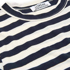 Hazpe Dot T-Shirt in Off White / Navy by Loreak Mendian