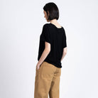 Ines T-Shirt in Black by Loreak Mendian