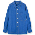 Inese Shirt in Light Indigo by Loreak Mendian
