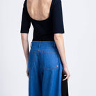 Paule Jeans in Light Indigo by Loreak Mendian