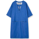 Sue Dress in Light Indigo by Loreak Mendian
