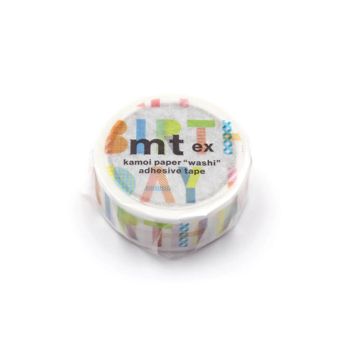 Happy Birthday 15mm Ex Series Washi Tape by MT Japan