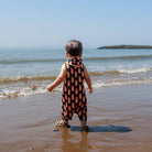 Juice Box Romper in Red Apple by Mabli