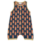 Juice Box Romper in Red Apple by Mabli