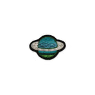 Saturn Hand Embroidered Brooch by Macon & Lesquoy