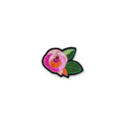 August's Rose Hand Embroidered Brooch by Macon & Lesquoy