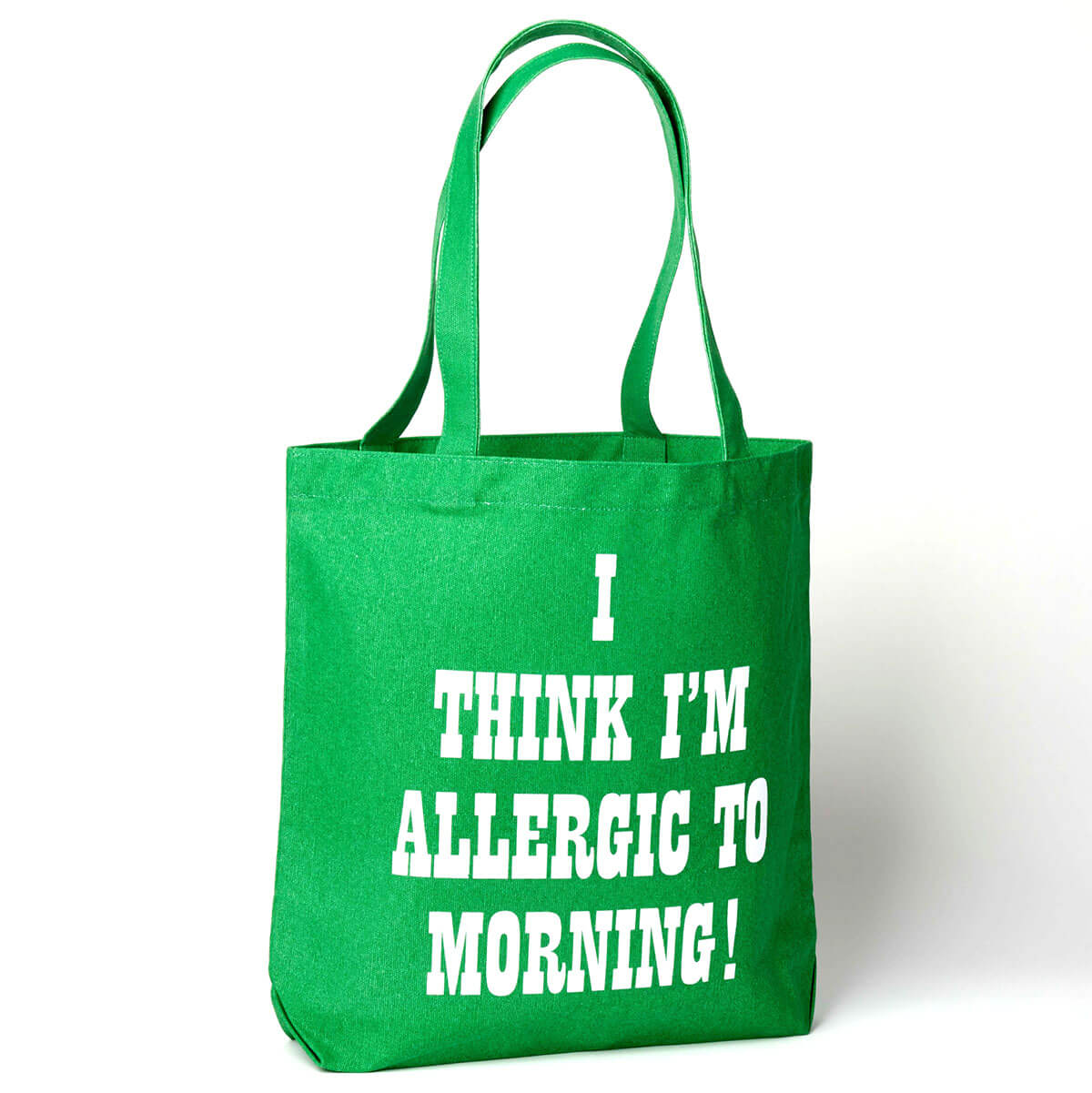 Peanuts Allergic To Morning! Tote by Magpie