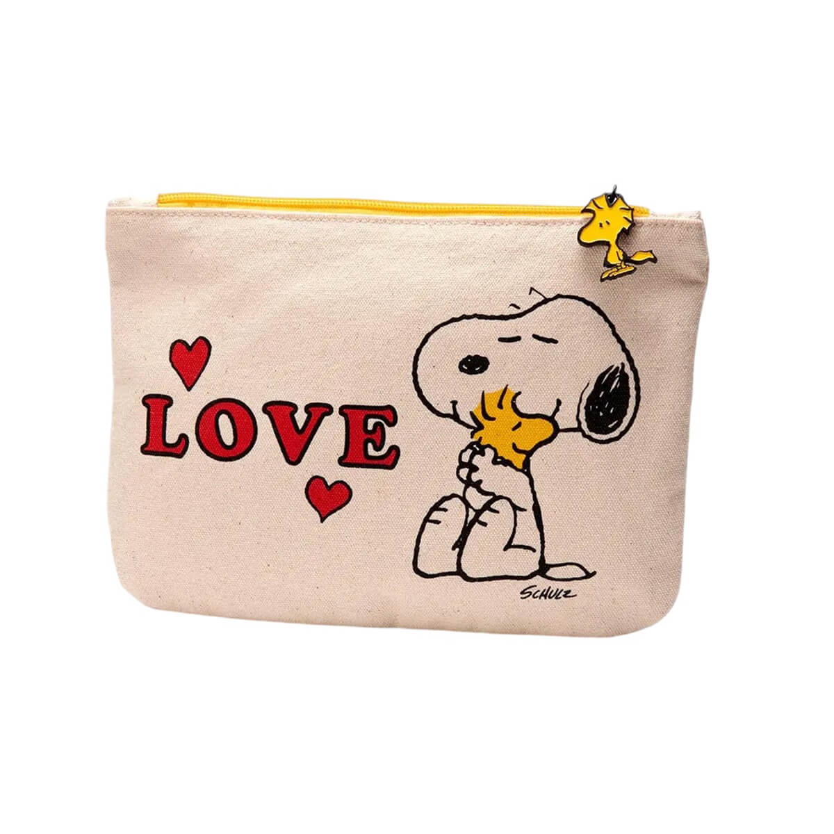 Peanuts Love Canvas Pouch by Magpie