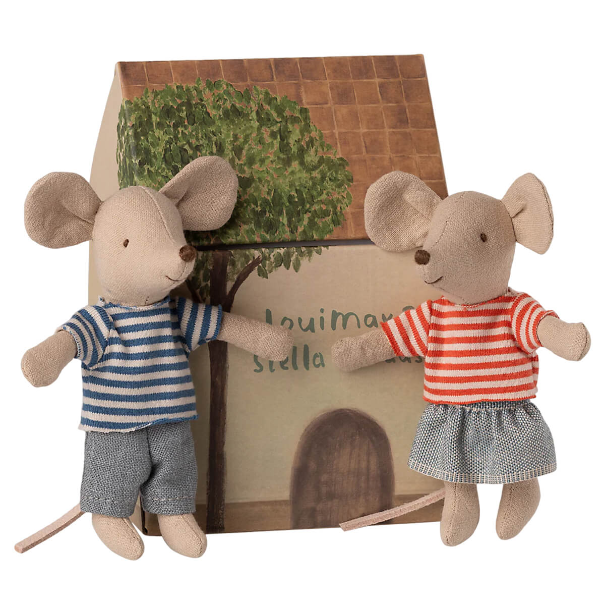 Louimax and Stella Little Brother and Sister Mice by Maileg – Junior ...