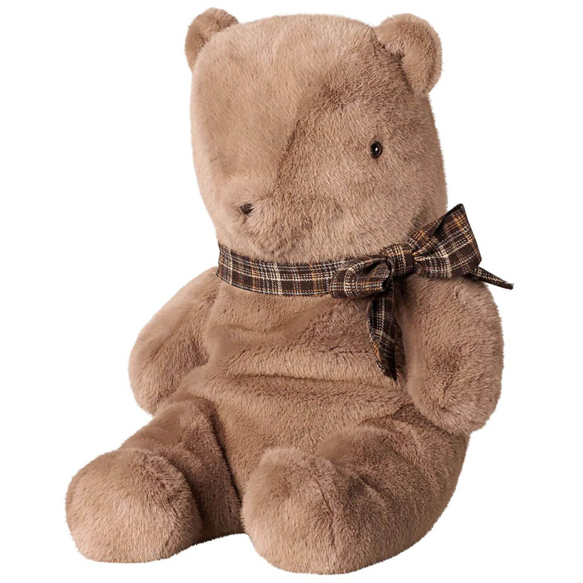 Large Plush Teddy Bear in Dark Mushroom (46cm) by Maileg