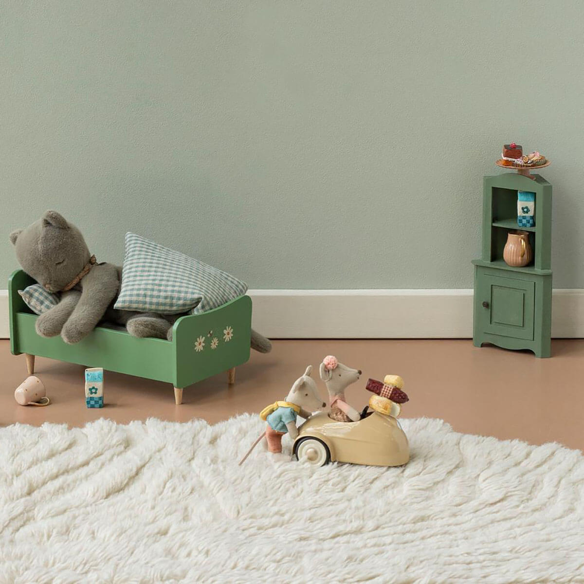 Little Sister Driver Mouse by Maileg