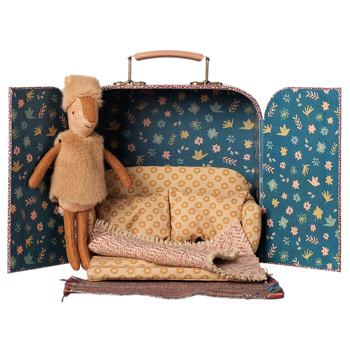 Little Sister Reindeer in a Suitcase by Maileg