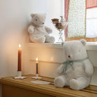 Medium Plush Teddy Bear in Off White (24cm) by Maileg
