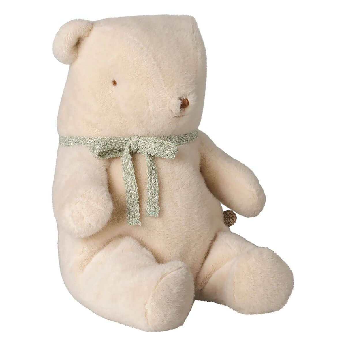 Medium Plush Teddy Bear in Off White (24cm) by Maileg