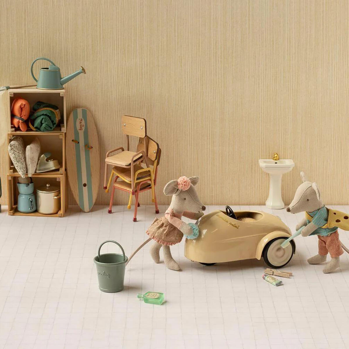Mouse Car in Wheat by Maileg