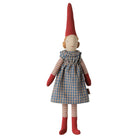 Climbing Pixy in 4 Characters (Size 1 26cm) by Maileg Girl in Blue Dress