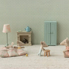 Baby Mice Triplets in a Matchbox in Checker by Maileg