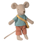 Little Brother Mouse With Bag by Maileg