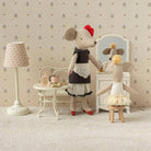 Little Sister Ballerina Mouse in Off-White / Yellow by Maileg