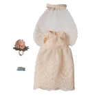 Wedding Dress for Mum Mouse by Maileg
