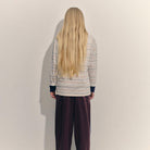 Athletic Top in Pastel Parchment Stripe by Main Story