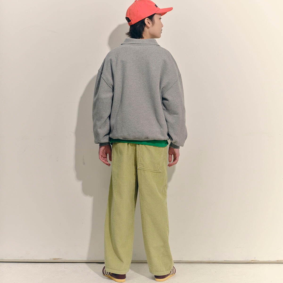 Barrel Pant in Matcha by Main Story