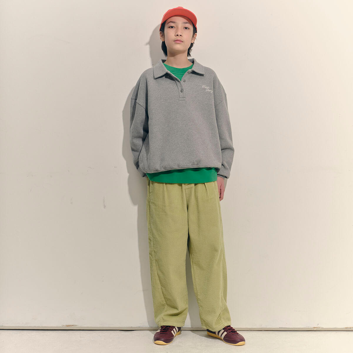 Barrel Pant in Matcha by Main Story