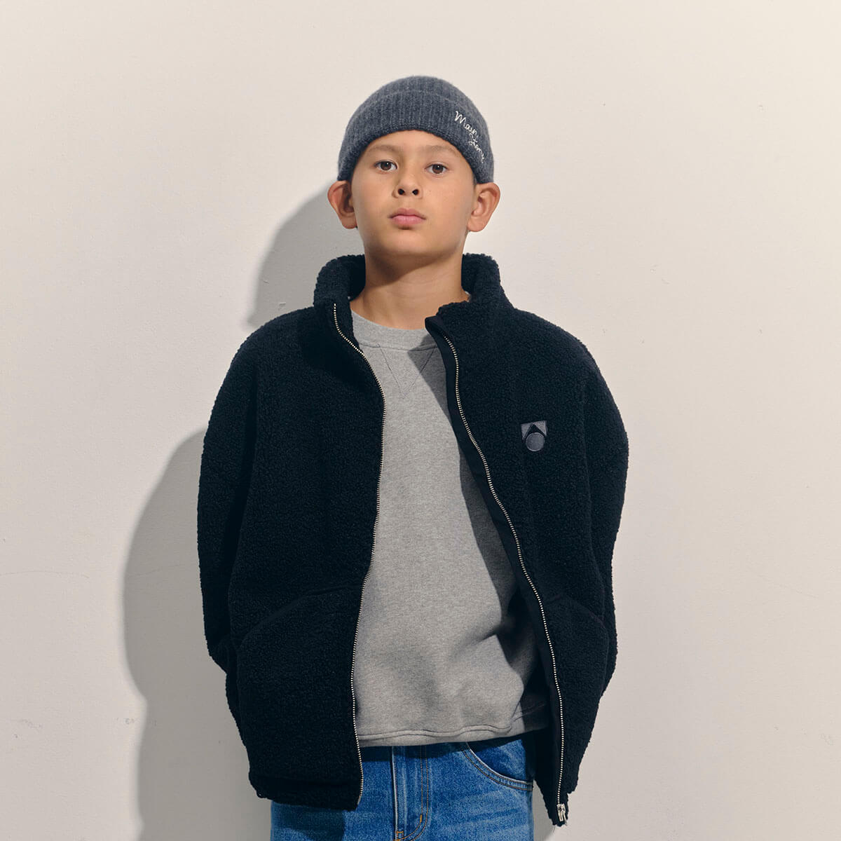 Beanie in Charcoal by Main Story