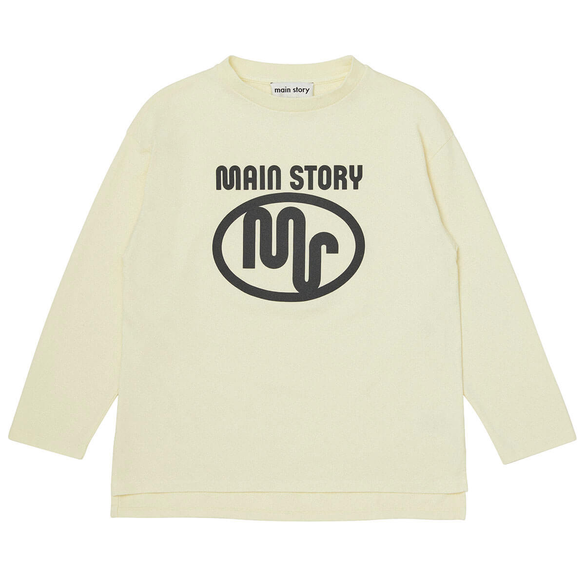 Big Tee in Blanc by Main Story