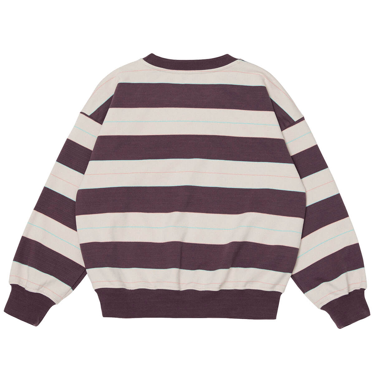 Bubble Sweatshirt in Conker Stripe by Main Story