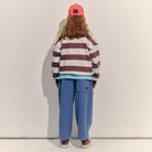 Bubble Sweatshirt in Conker Stripe by Main Story