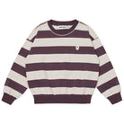 Bubble Sweatshirt in Conker Stripe by Main Story