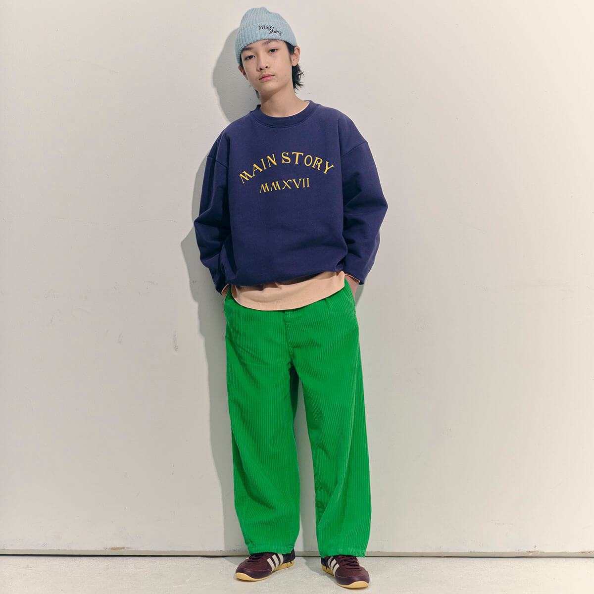 Bubble Sweatshirt in Graystone by Main Story