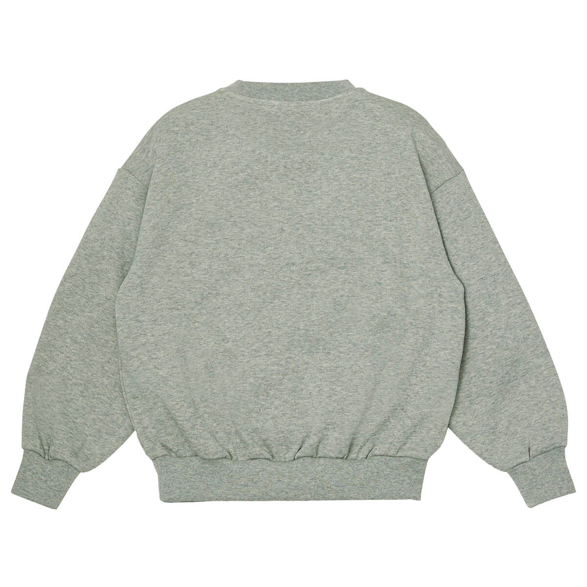 Bubble Sweatshirt in Grey Melange by Main Story