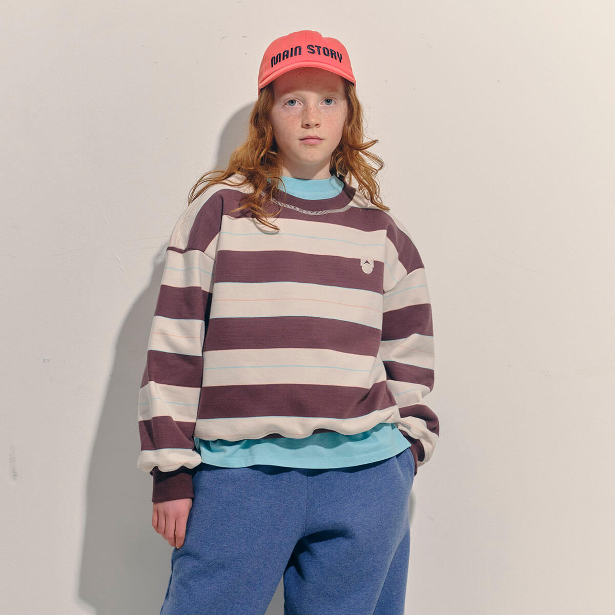 Cap in Hot Coral by Main Story