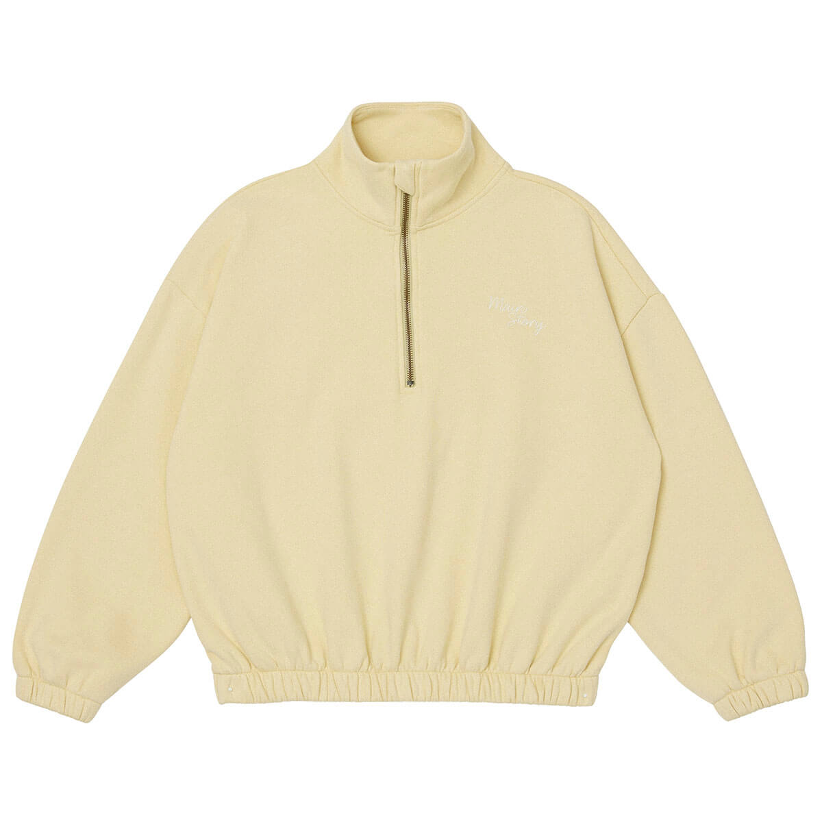 Funnel Sweatshirt in Tortilla by Main Story