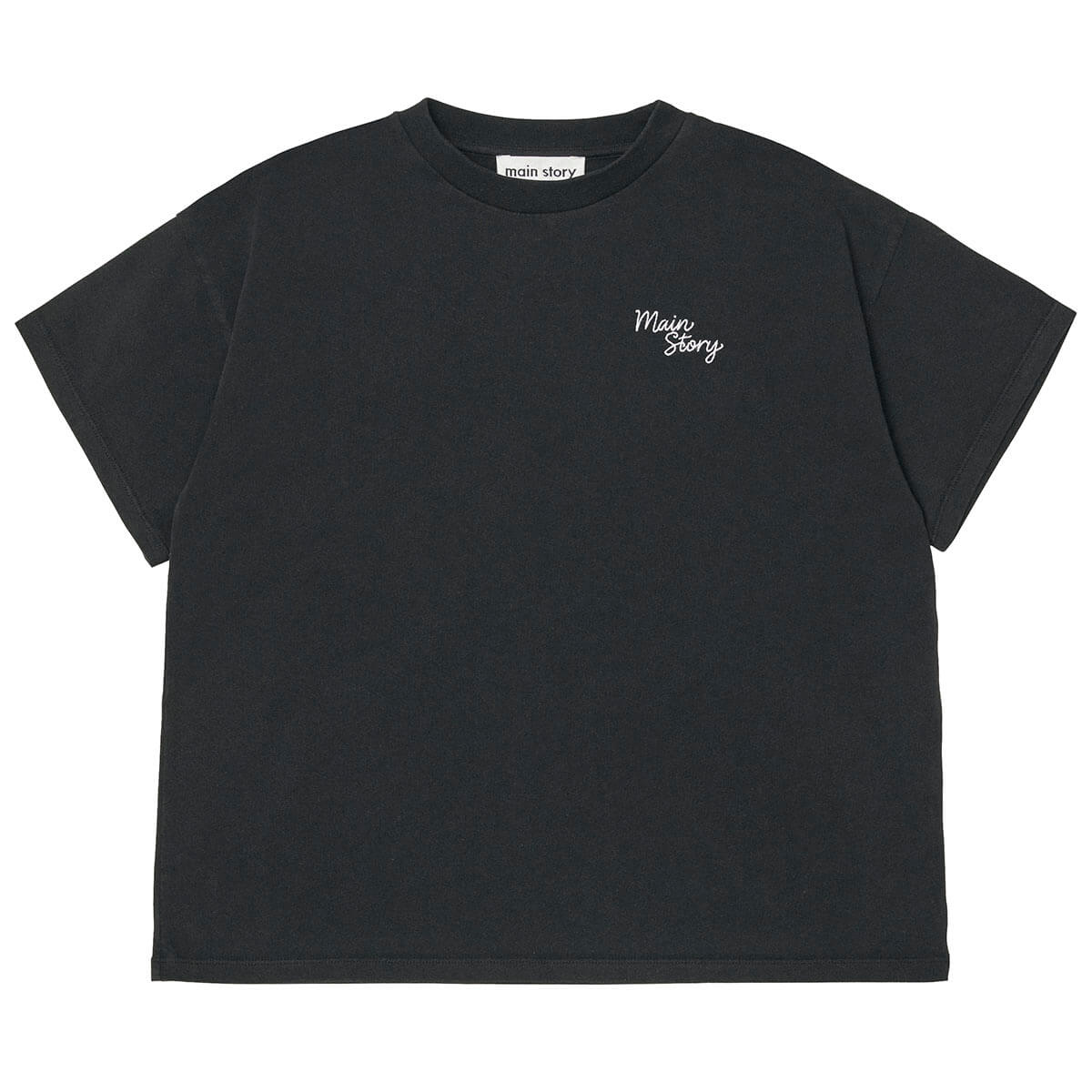 Heavy Tee in Black by Main Story