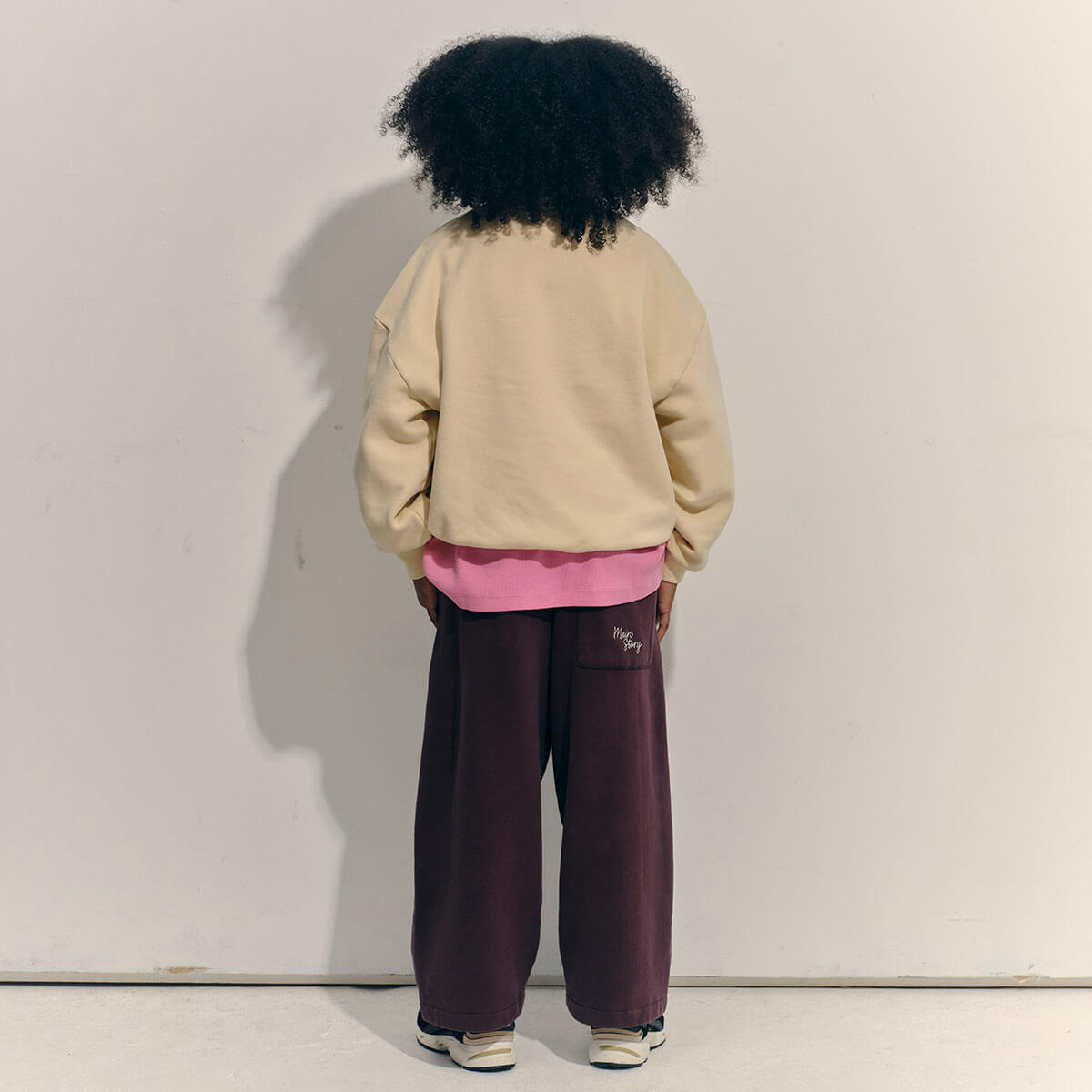 Lounge Pants in Dark Cherry by Main Story