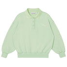 Polo Sweatshirt in Matcha by Main Story