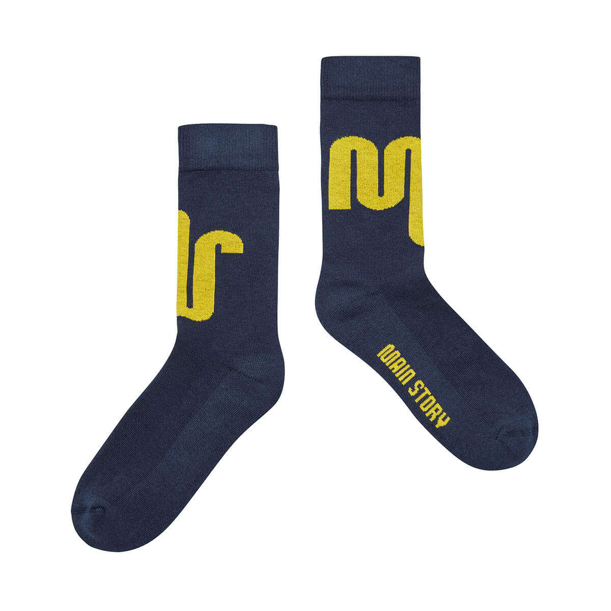 Socks in Navy by Main Story