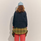 Waffle Tee in Phantom Stripe by Main Story