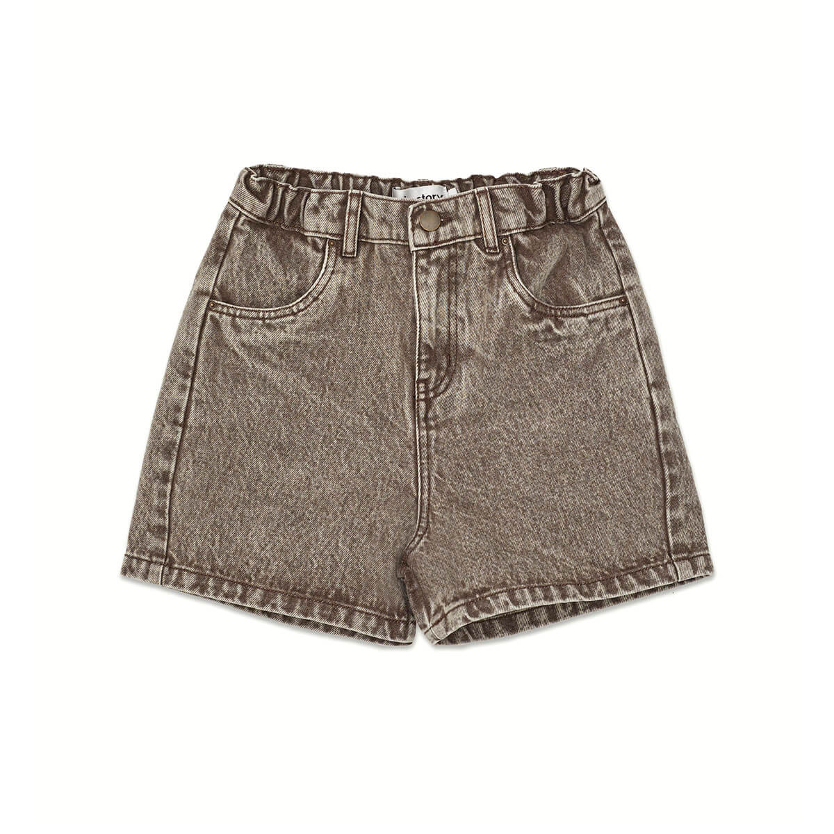 ボトムス mainstory Denim Short 2Y main story baggy short 2y Kids